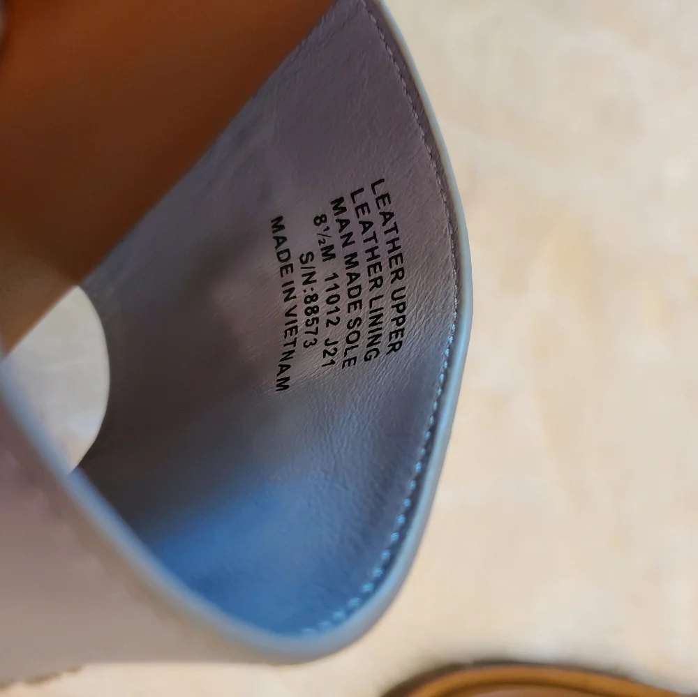 ⭐️FIRM PRICE!⭐️LAST 1! NEW WITH TAG & BOX! TORY BURCH Everly Slide Calf Leather - Picture 5 of 8
